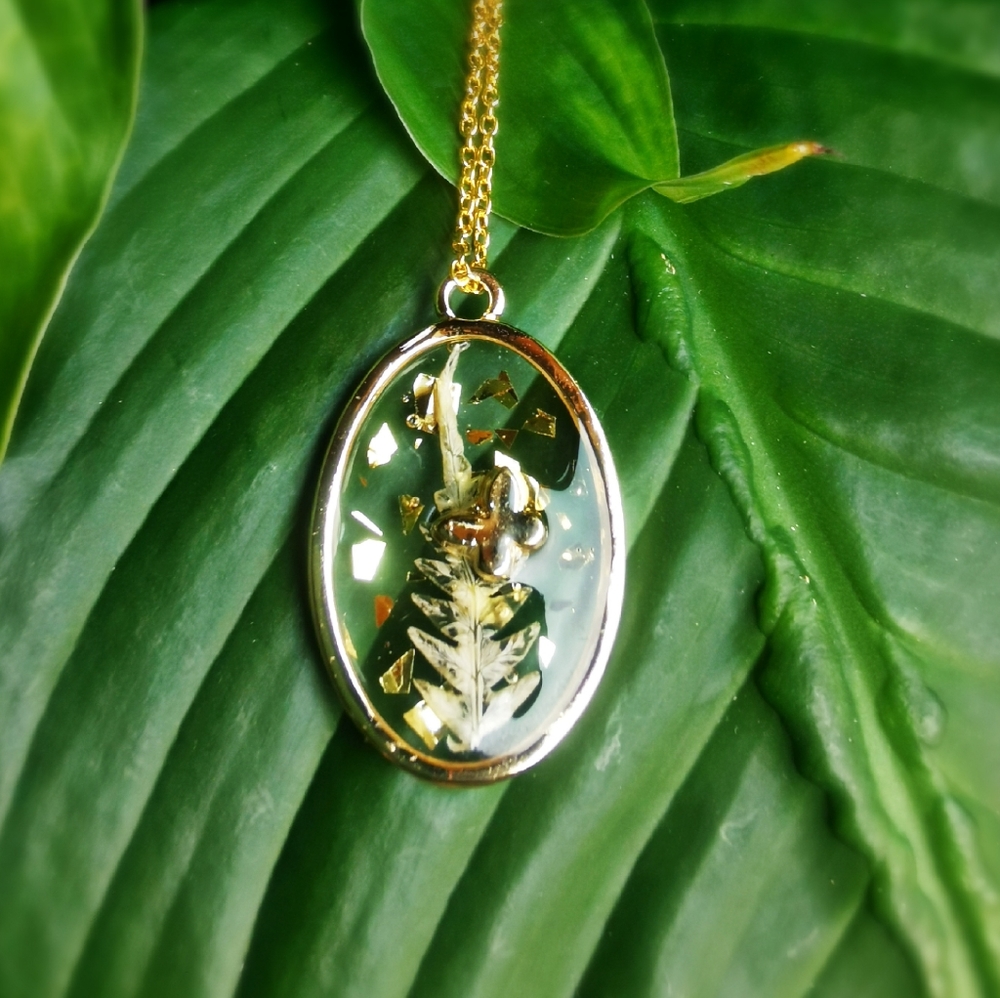 White and Gold Florals
